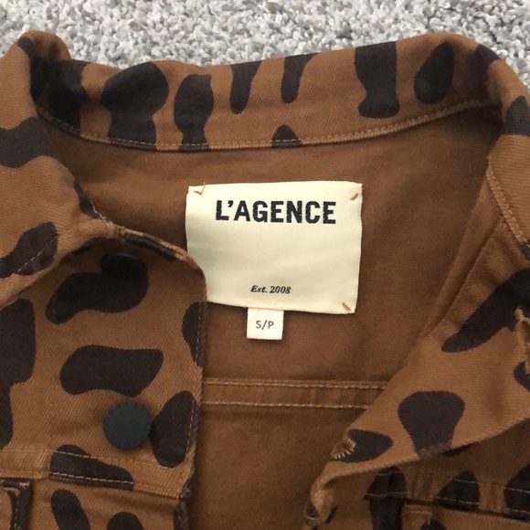 L’AGENCE denim jacket - Picture 2 of 8